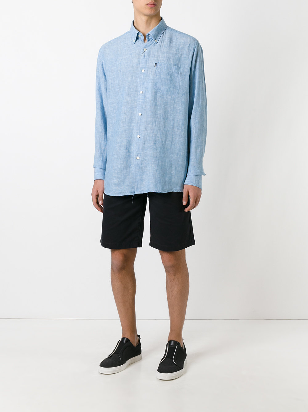 button-down Frank shirt