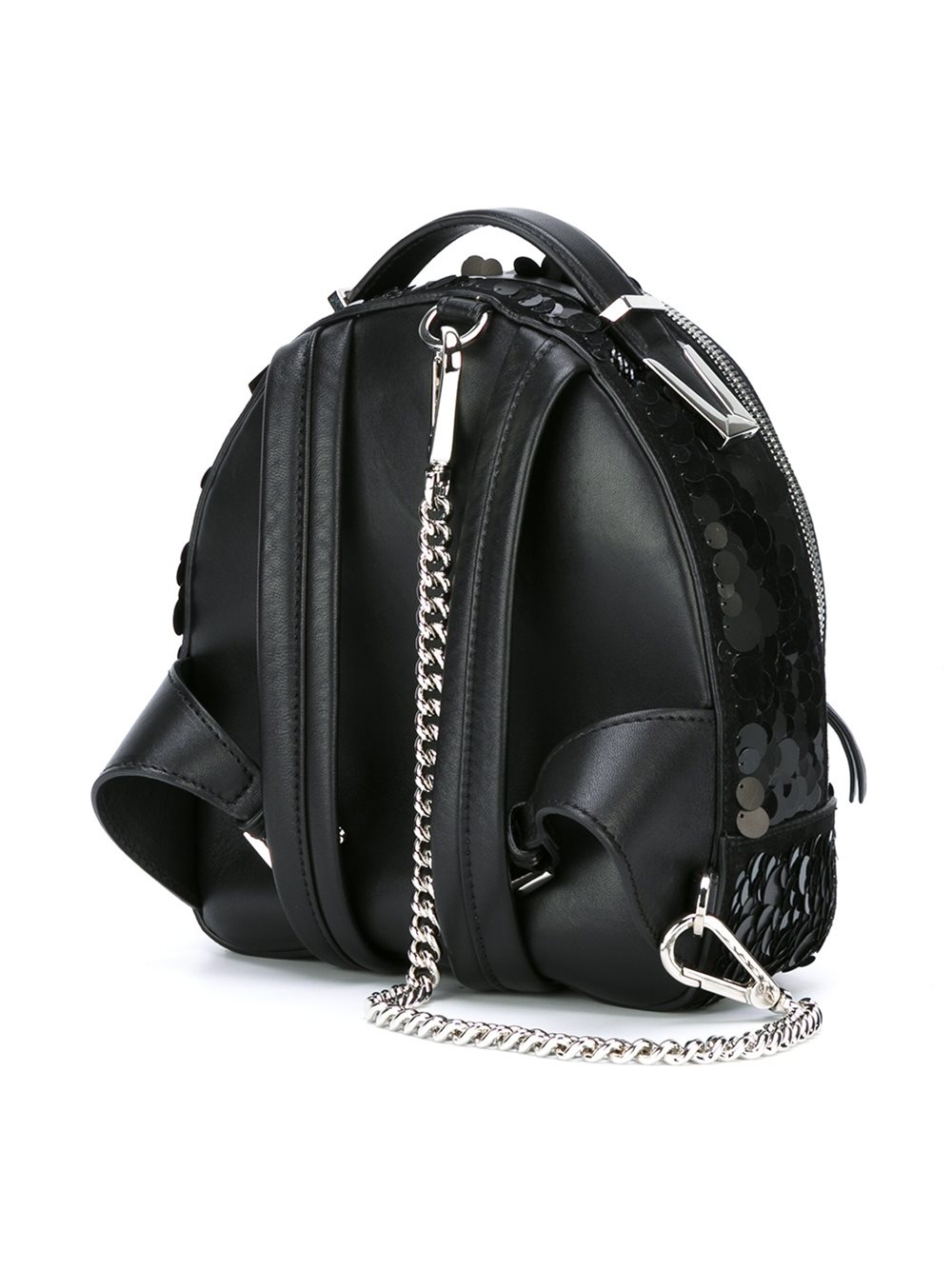 small Palazzo Medusa sequined backpack