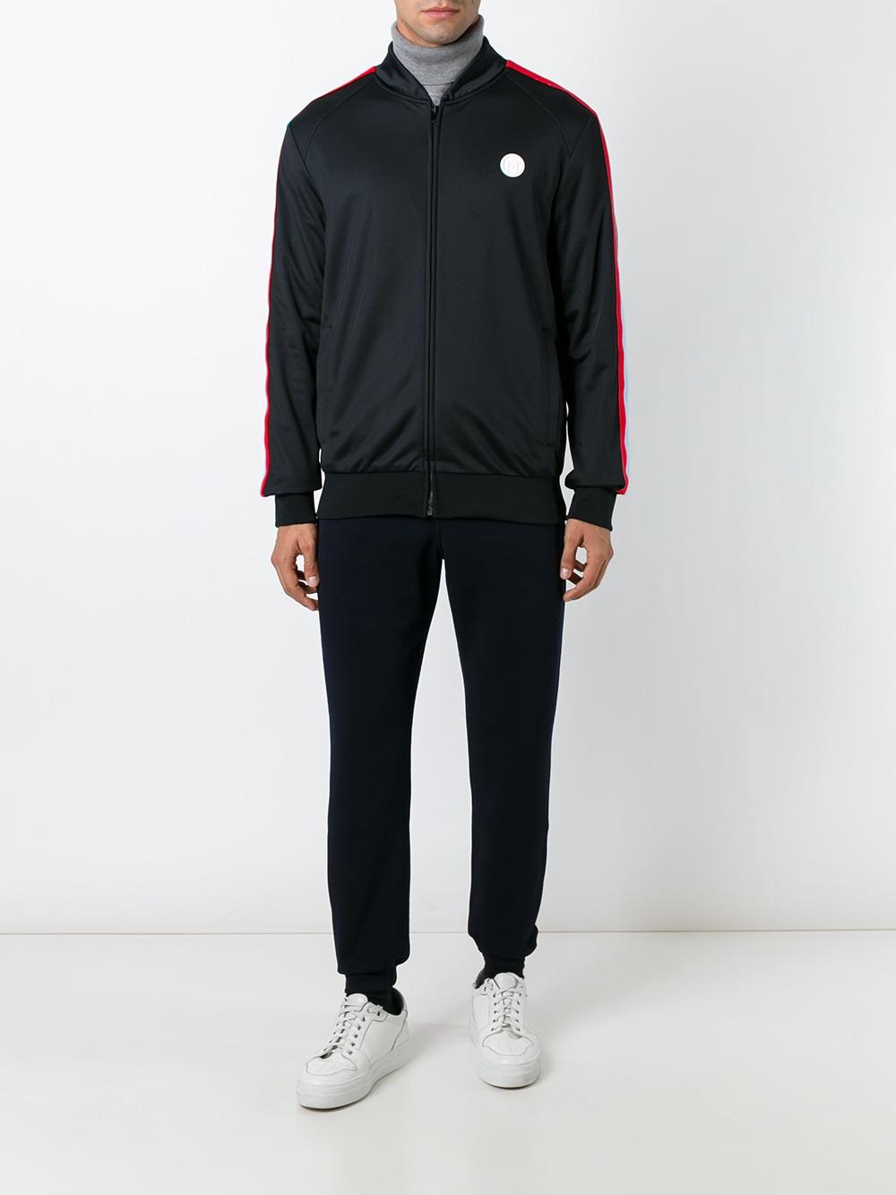 logo plaque bomber jacket