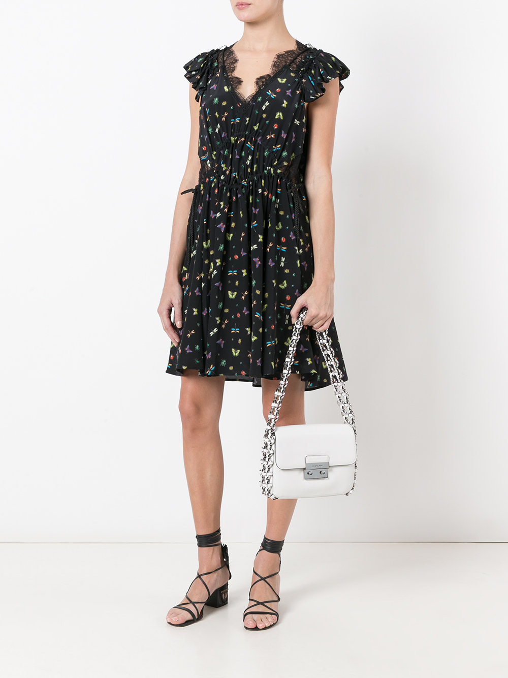 Piper flap shoulder bag