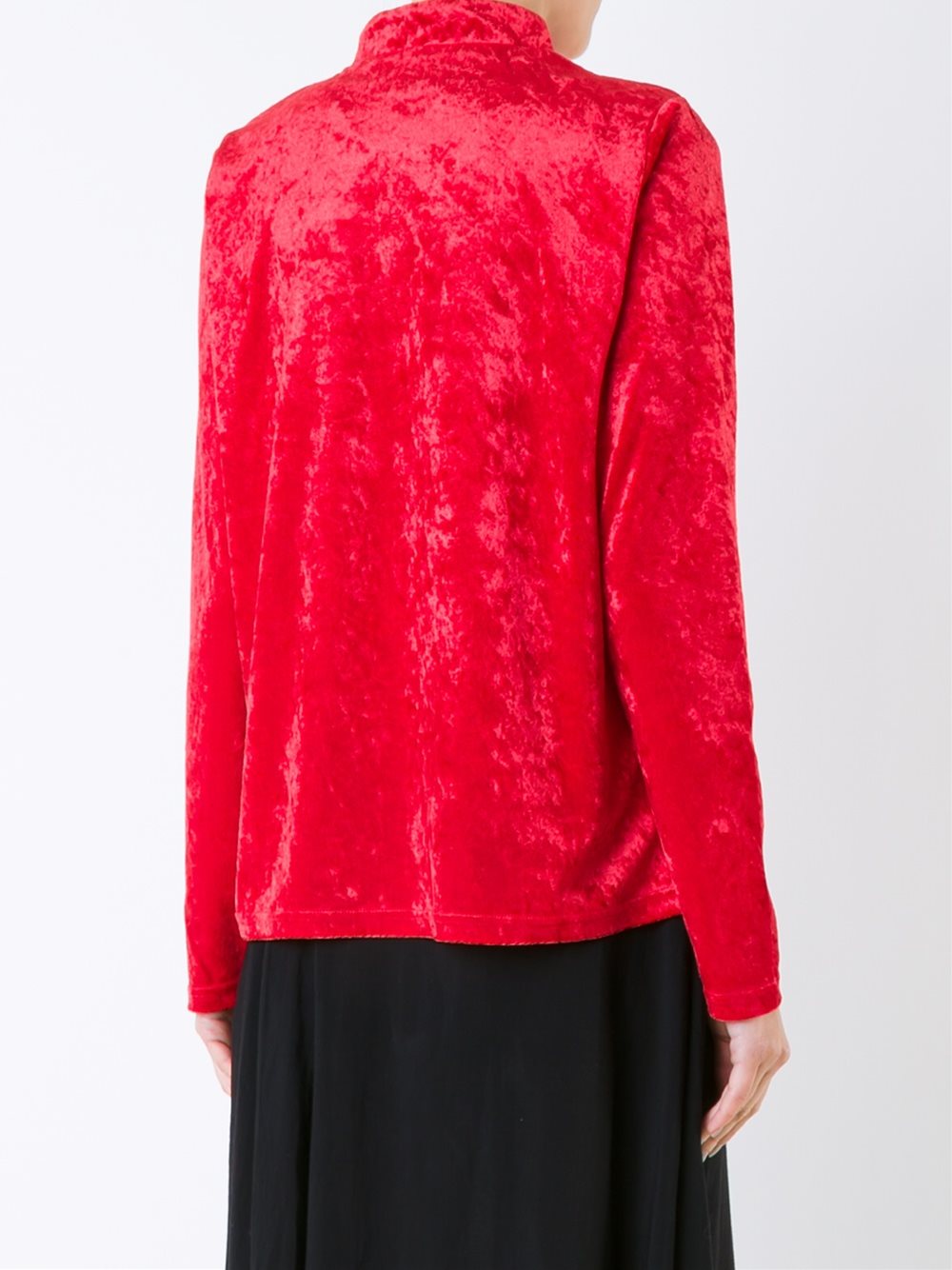button detail blouse 