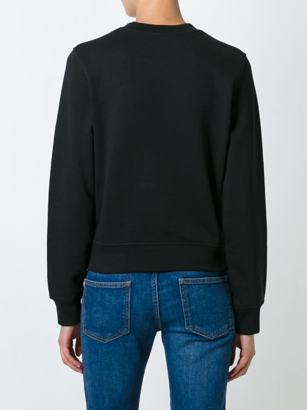 multi patch sweatshirt