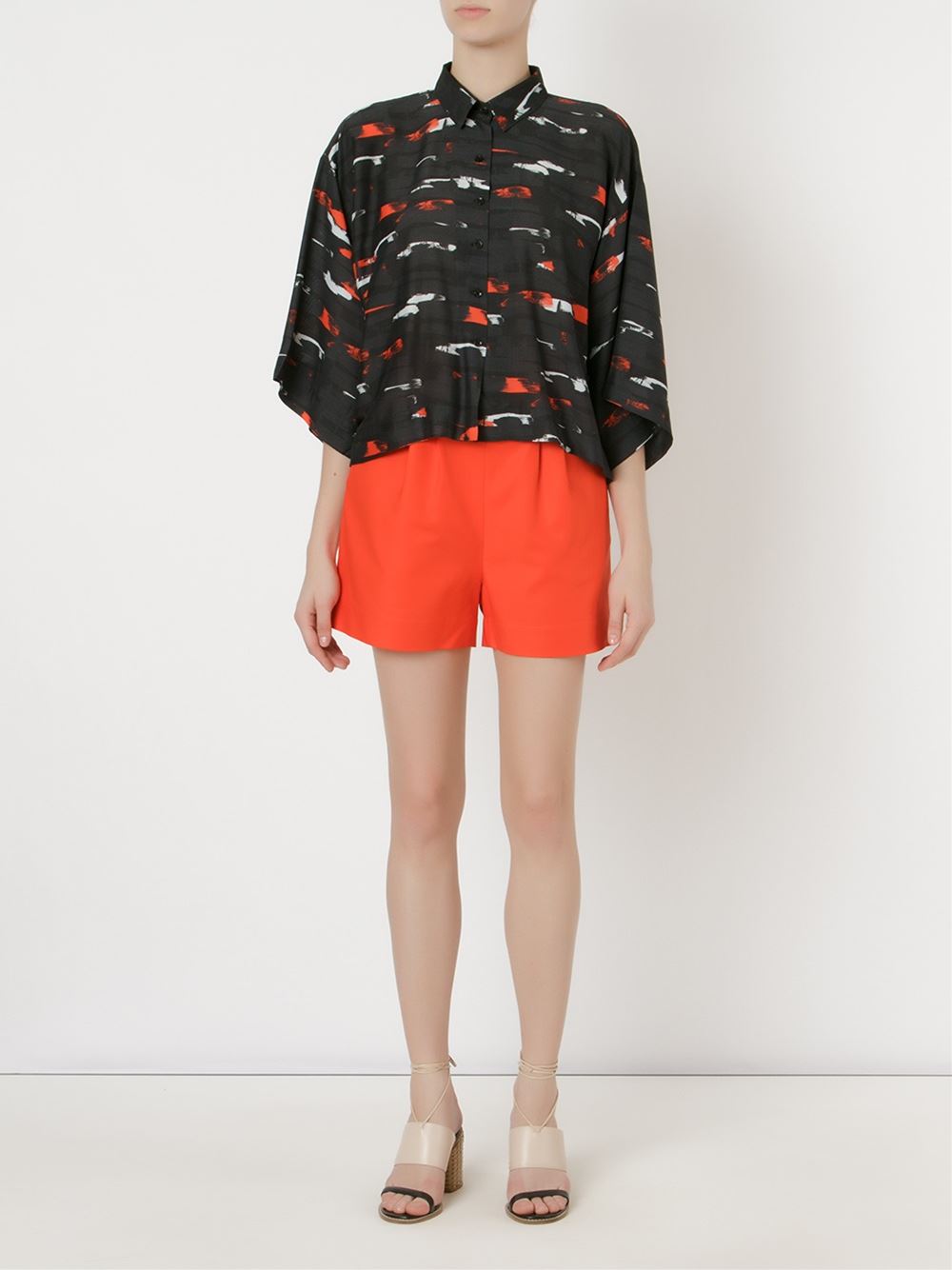 high waisted tailoring short 