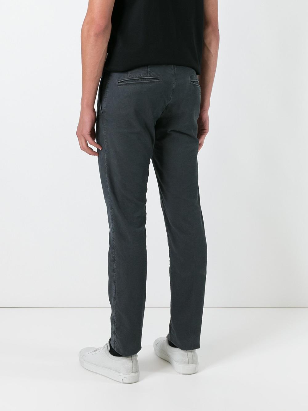 slim-fit trousers