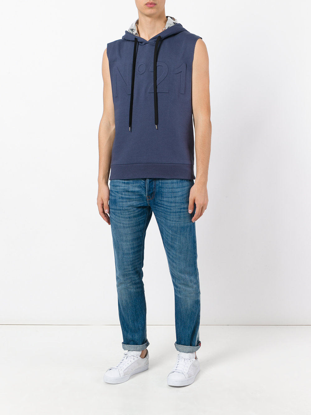 sleeveless hoodie 