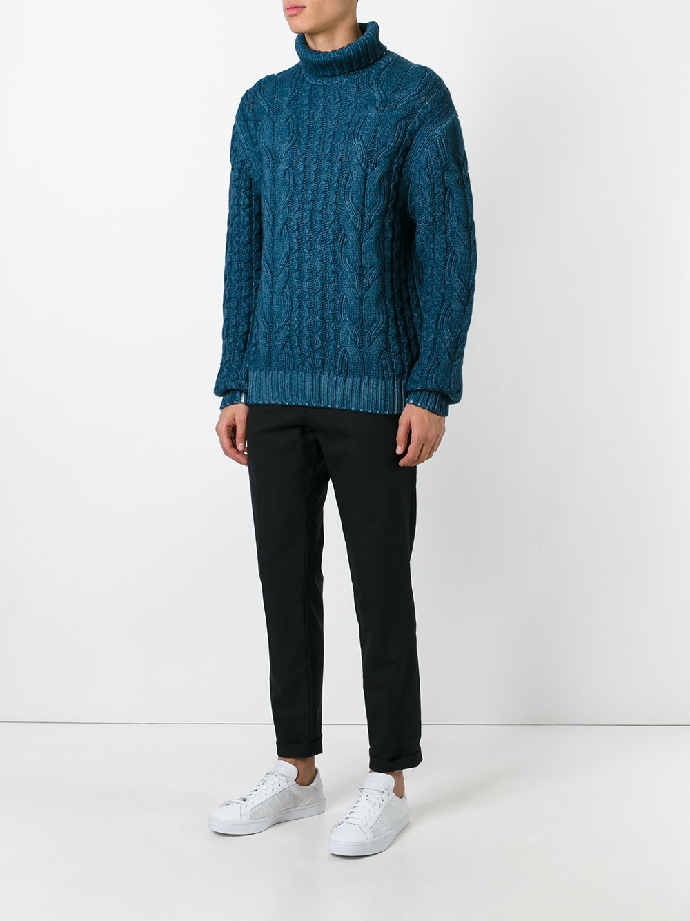 cable knit jumper