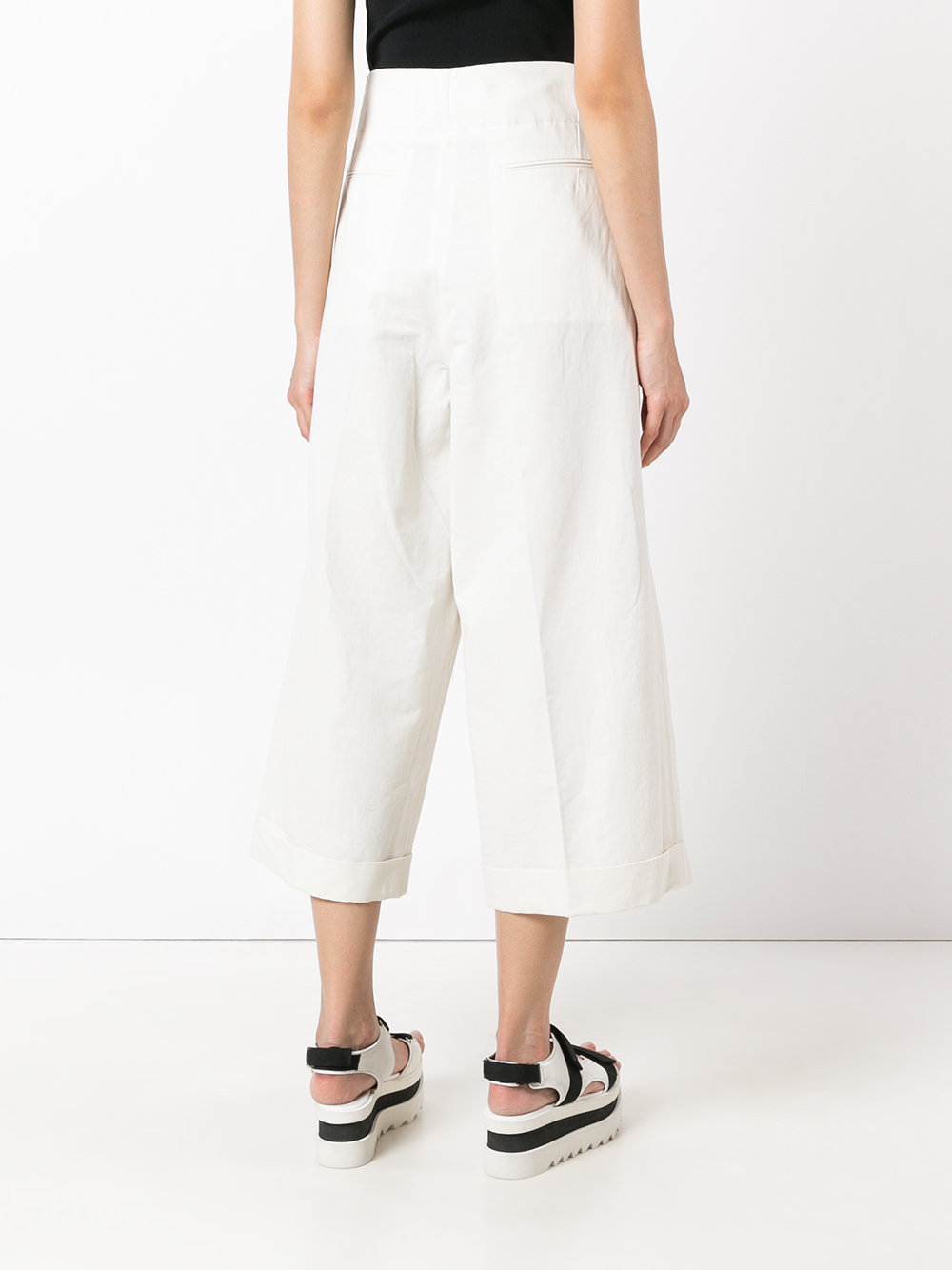 Linen viscose Twill Trousers