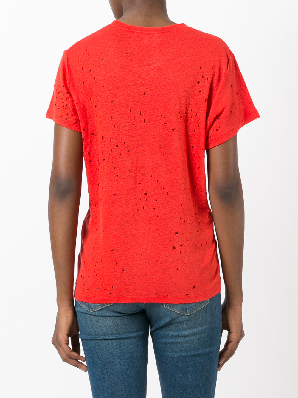 distressed T-shirt 