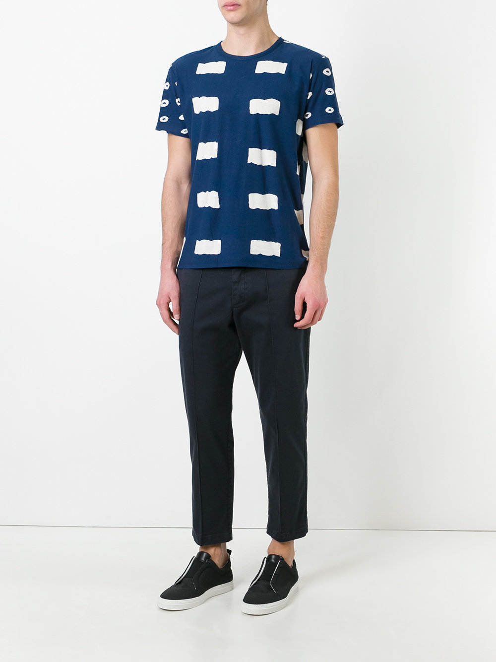 patterned T-shirt