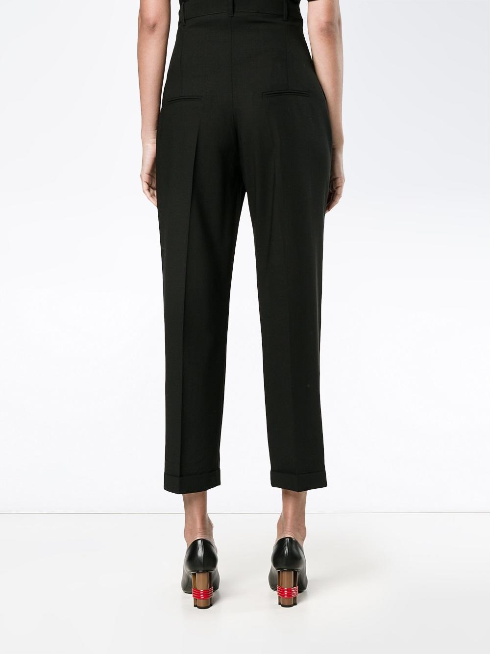 Tapered High Waist Trousers