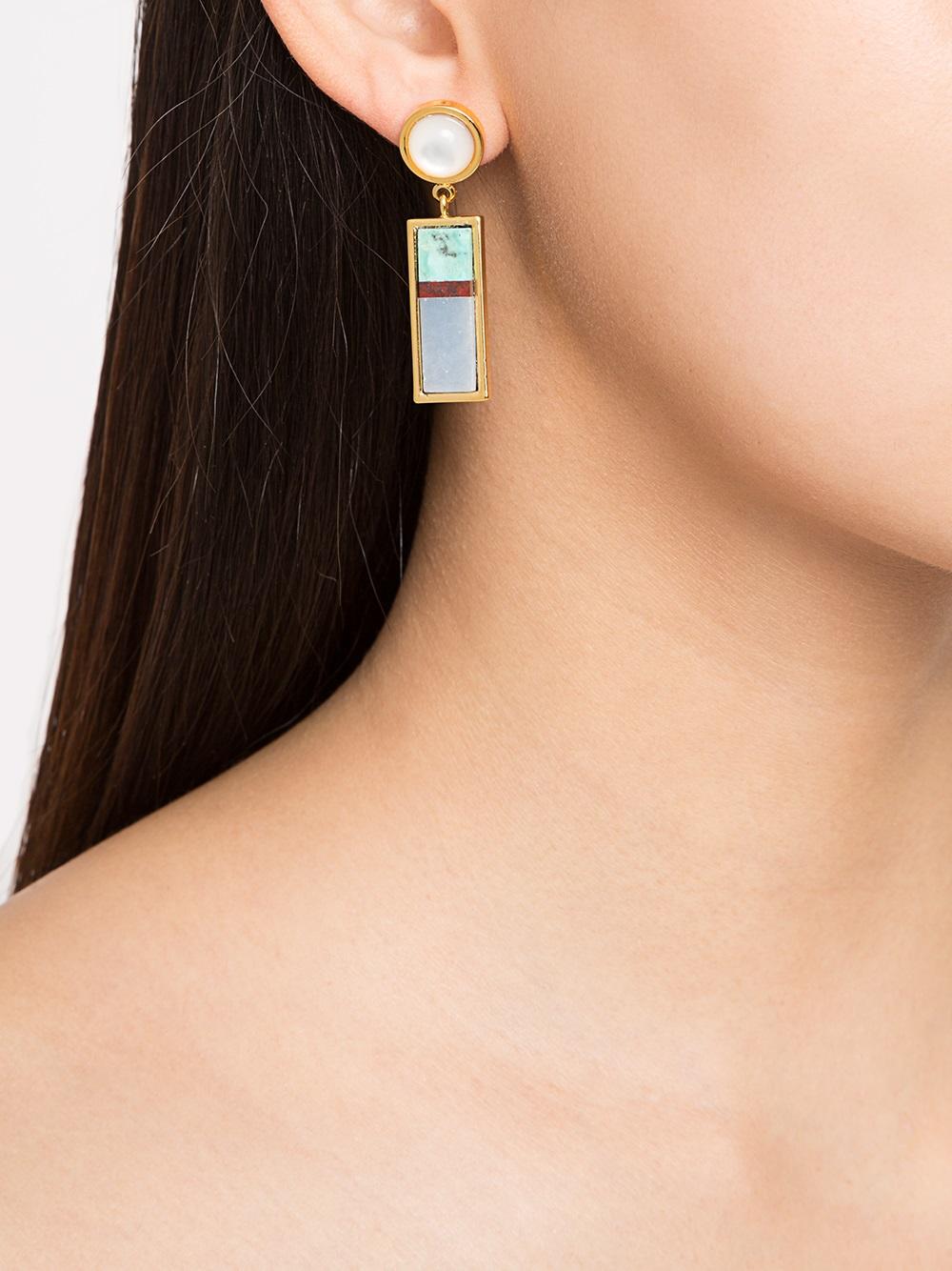 'Cuban Column' earrings 