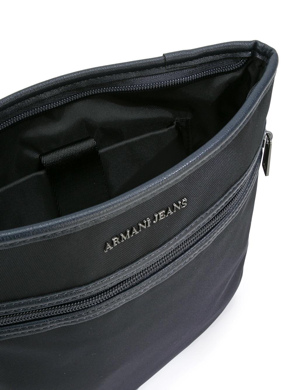 front zipped messenger bag