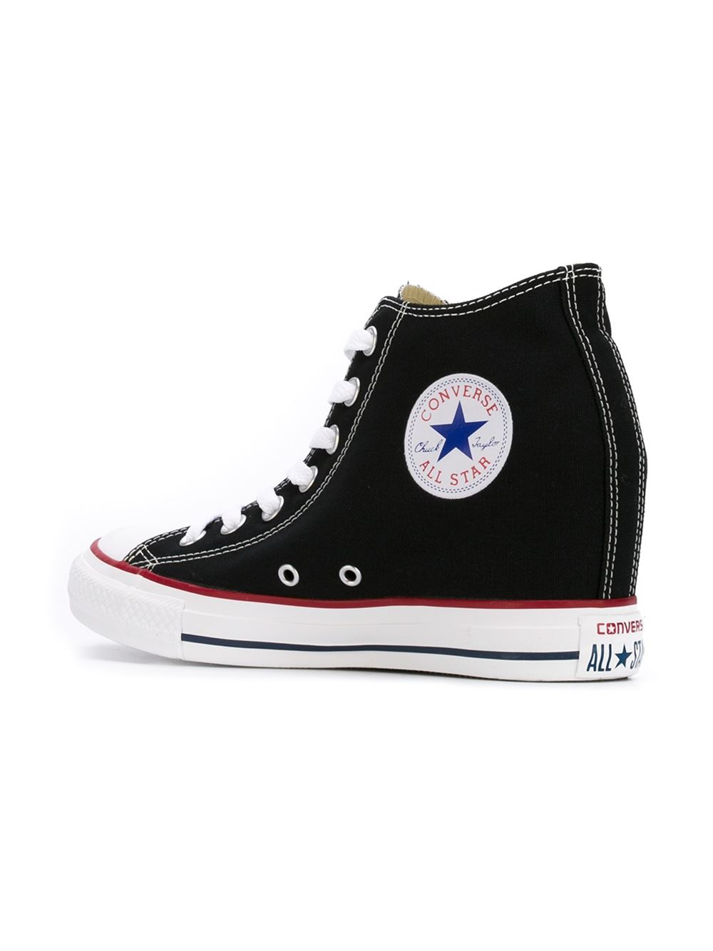 'Chuck Taylor All Star Lux'隐藏坡跟板鞋