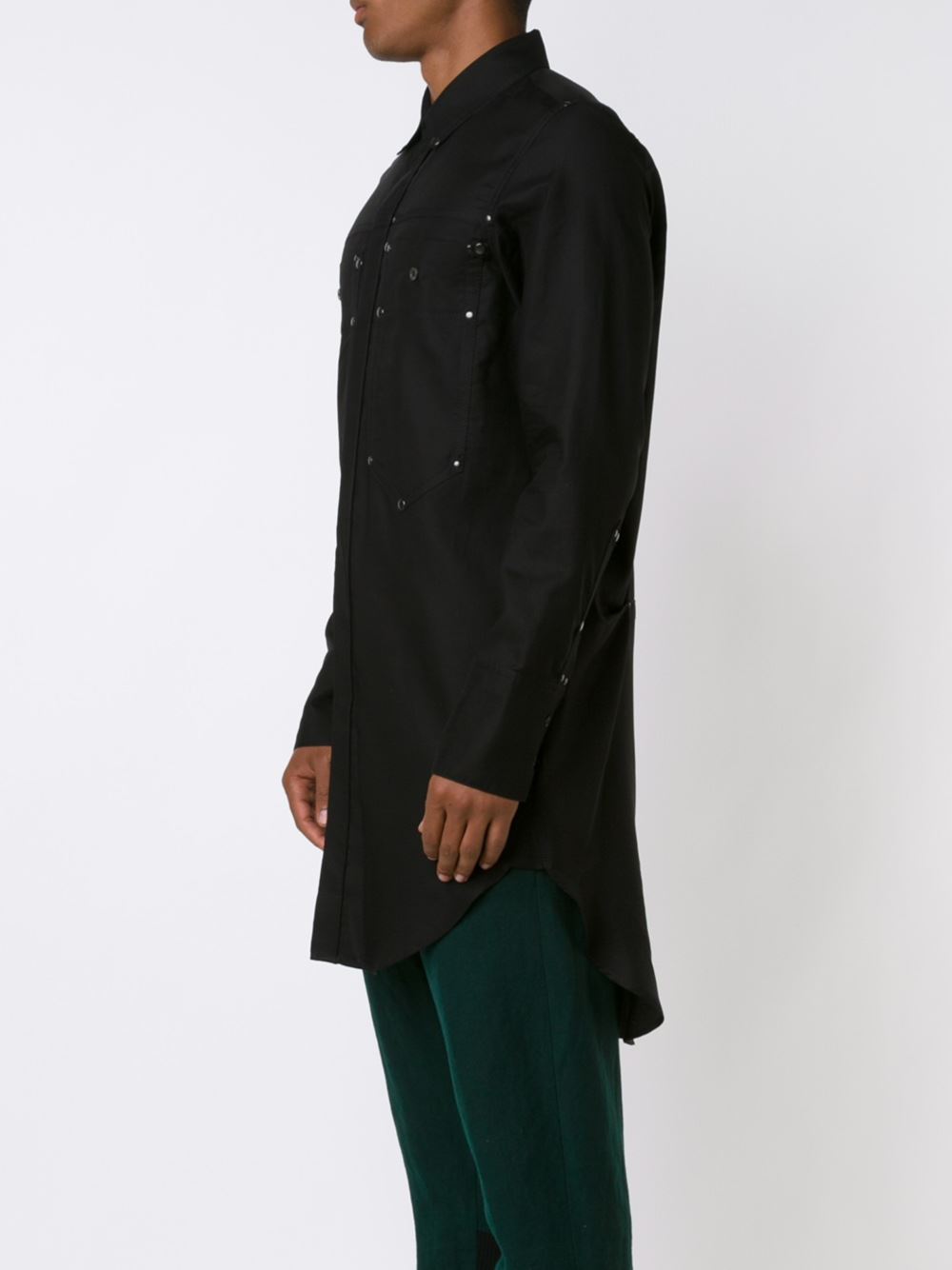 long patch pocket shirt