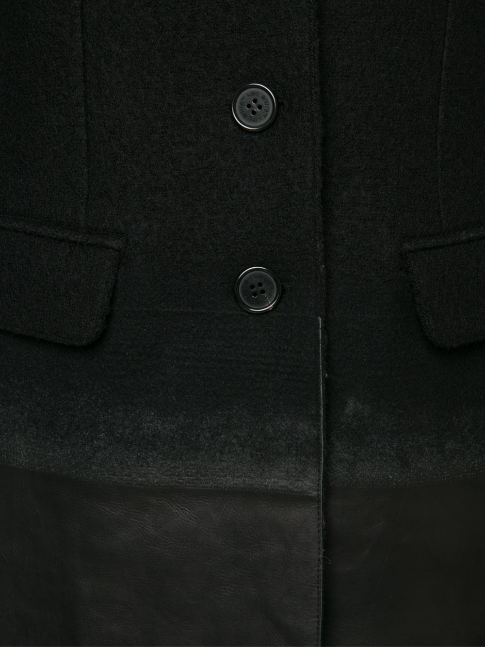 gradient effect coat