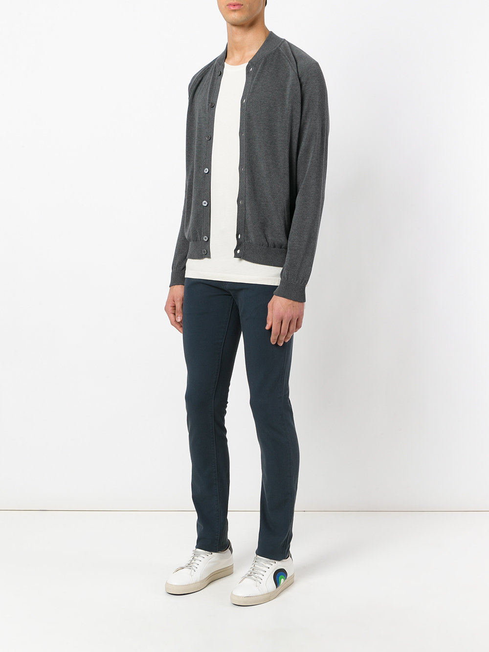 buttoned cardigan 