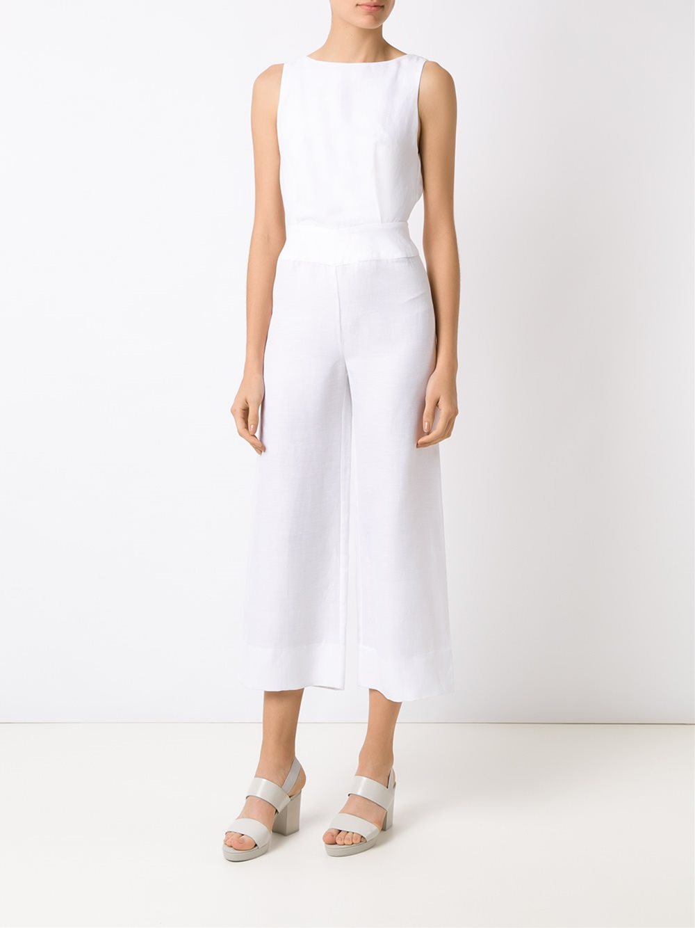 cropped jumpsuit