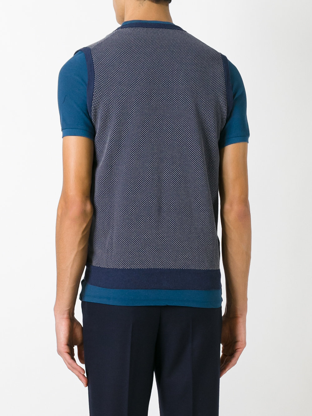 sleeveless cardigan