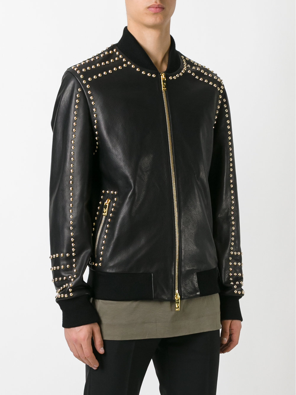 Guinness exclusive Raised leather jacket
