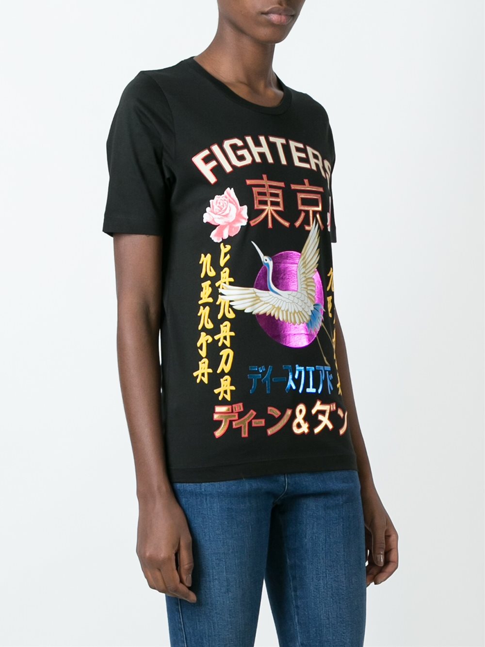 日文海报印花t恤