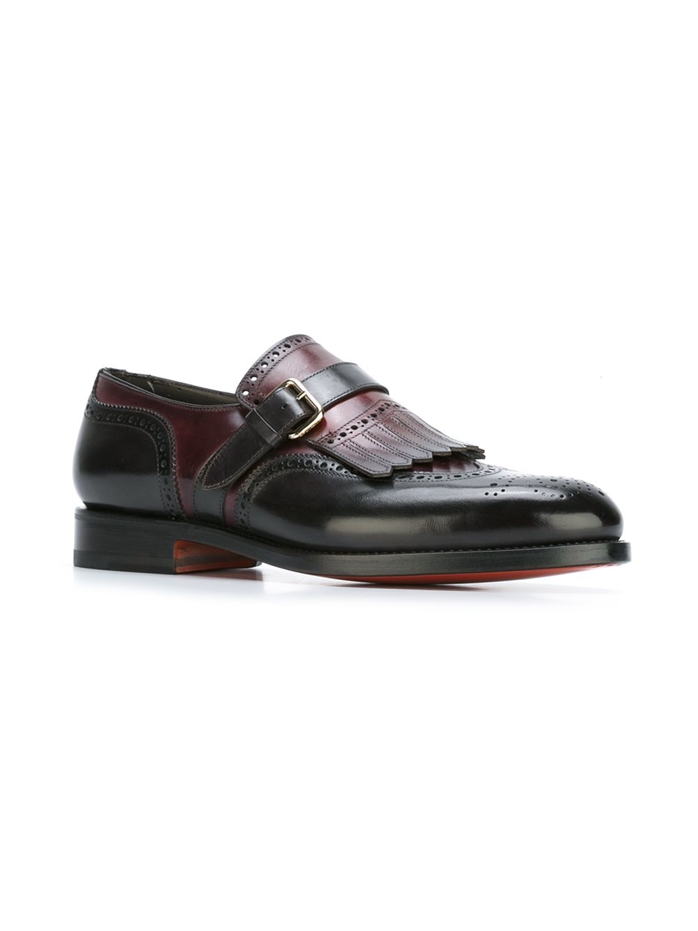 kiltie detail loafers