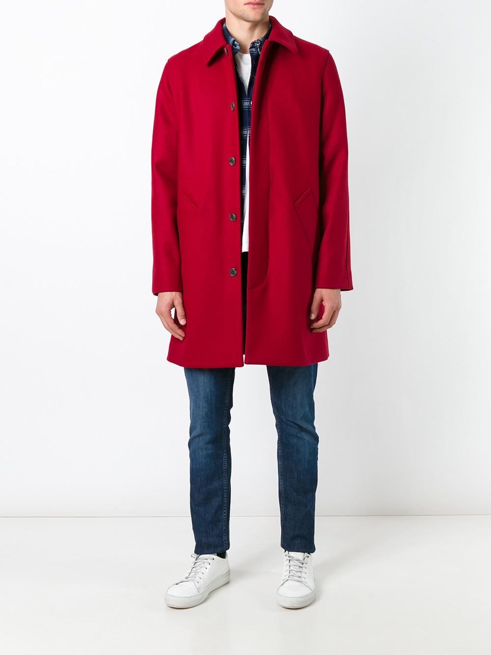 concealed fastening coat