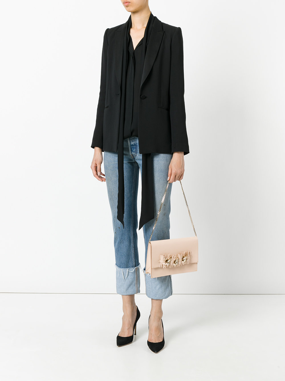 chunky chain trim clutch