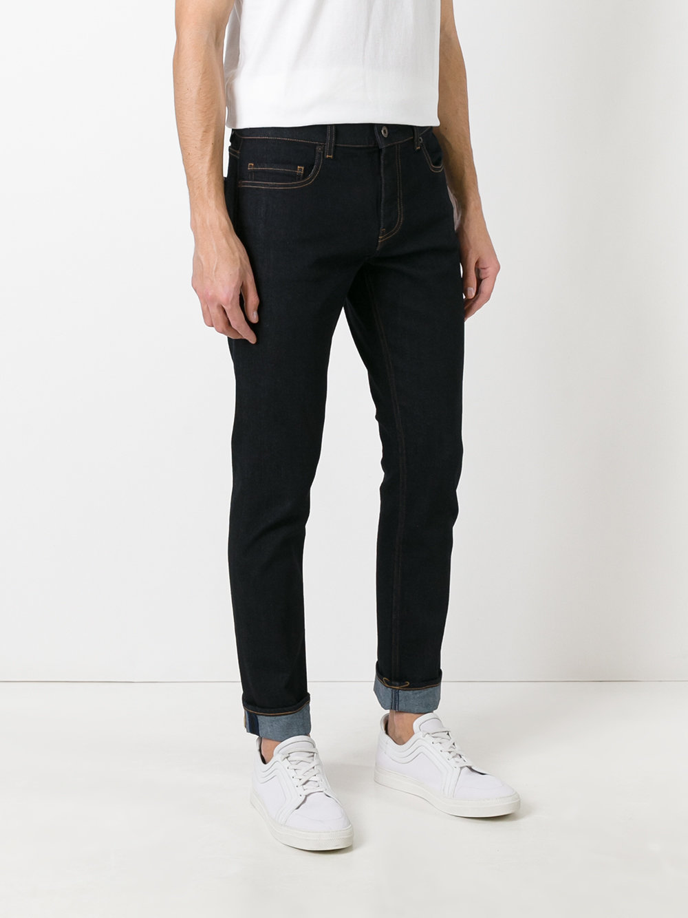 straight cut jeans