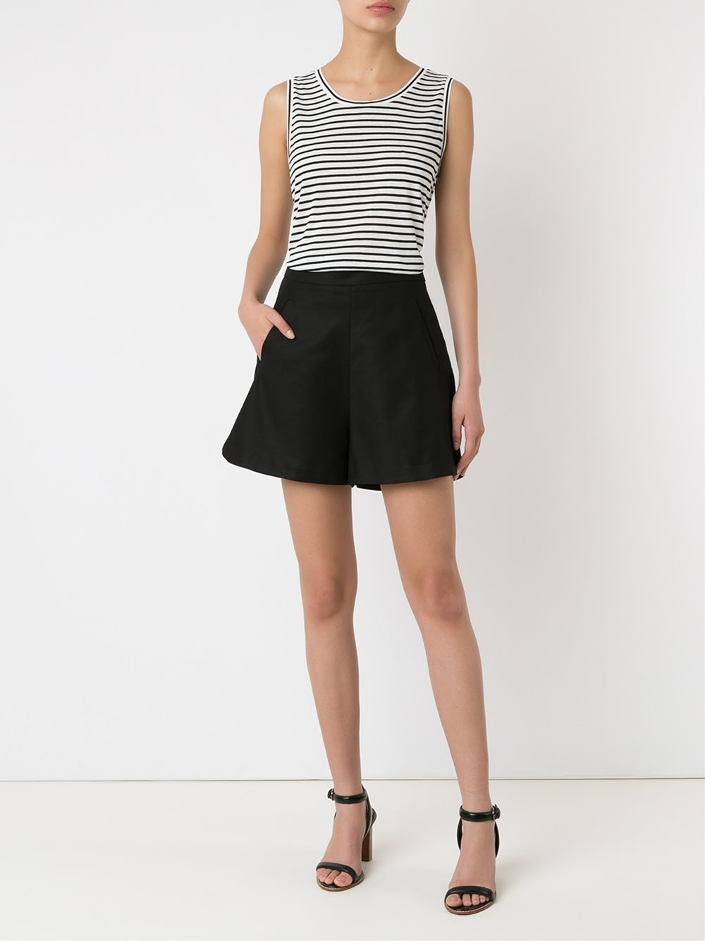 striped tank top