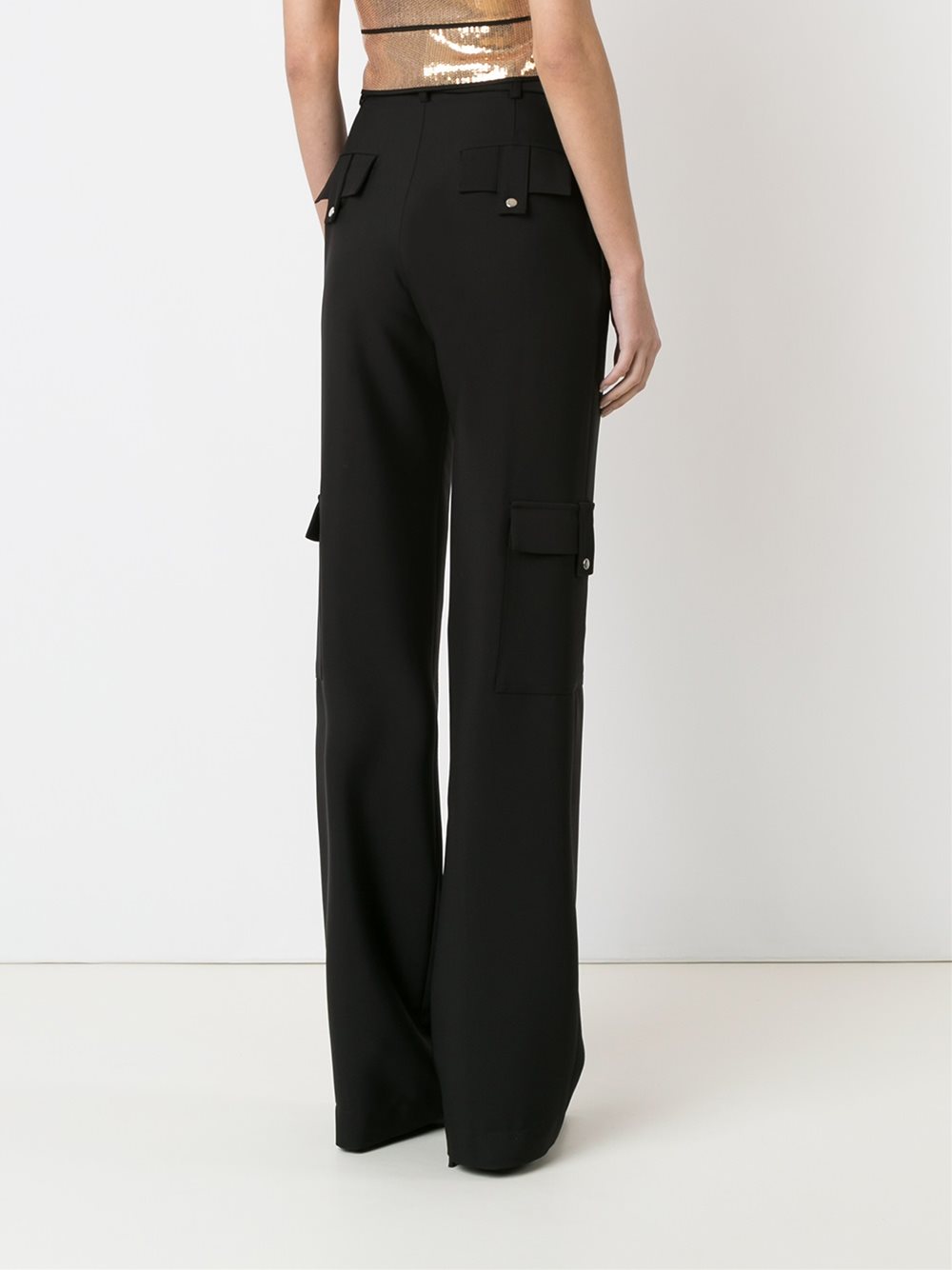 straight leg trousers