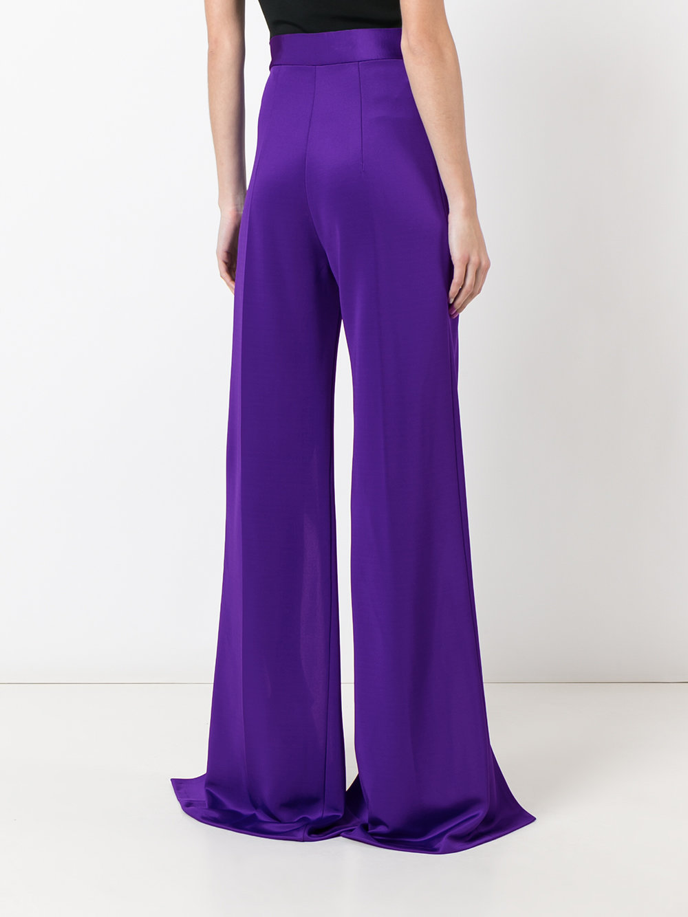 thigh split trousers