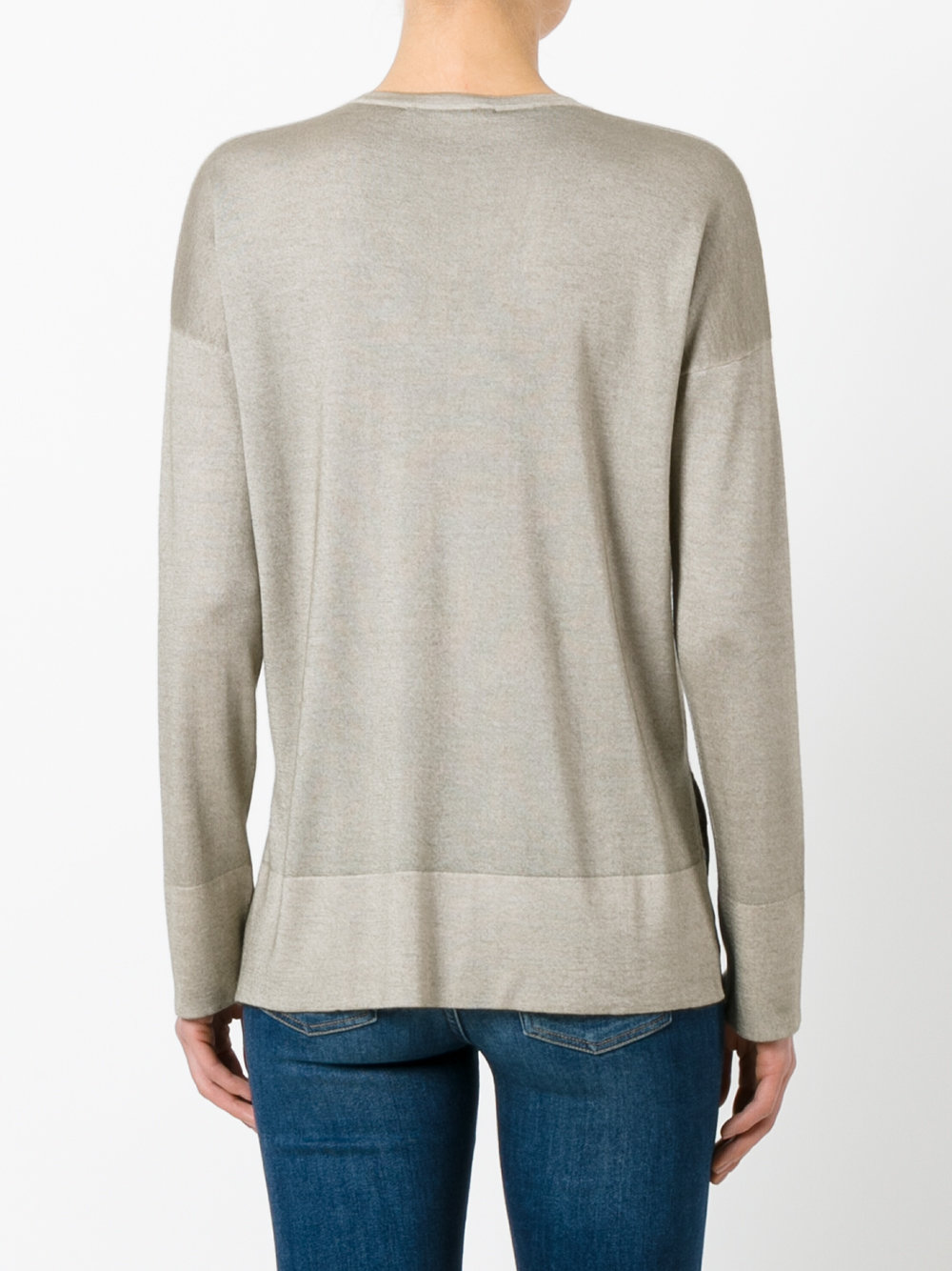 V-neck jumper