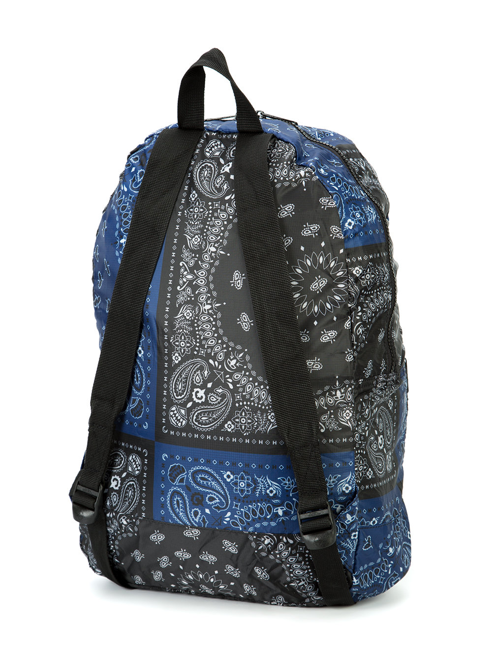 abstract print backpack