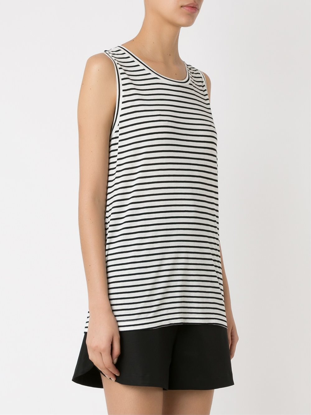 striped tank top