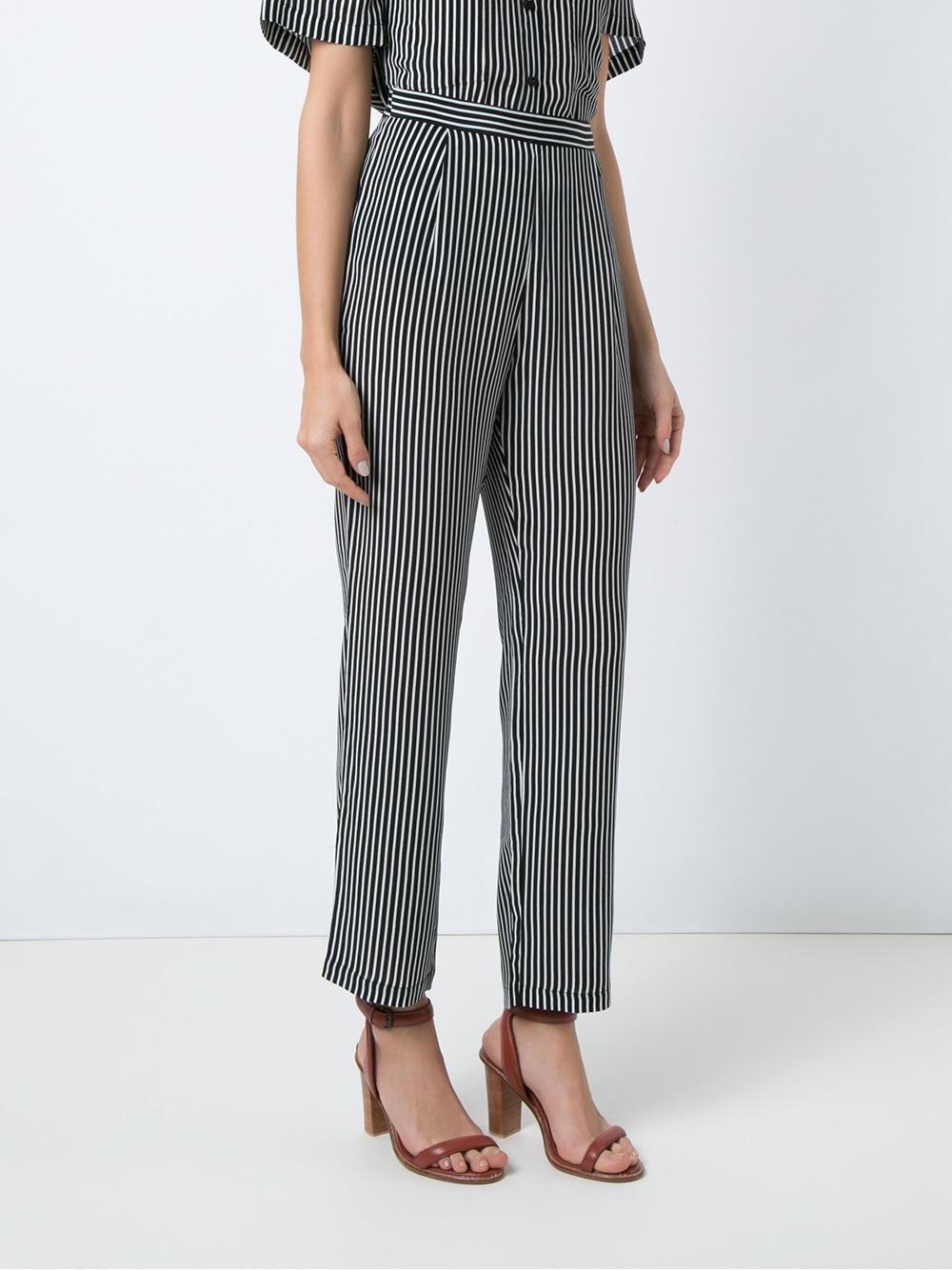 striped trousers