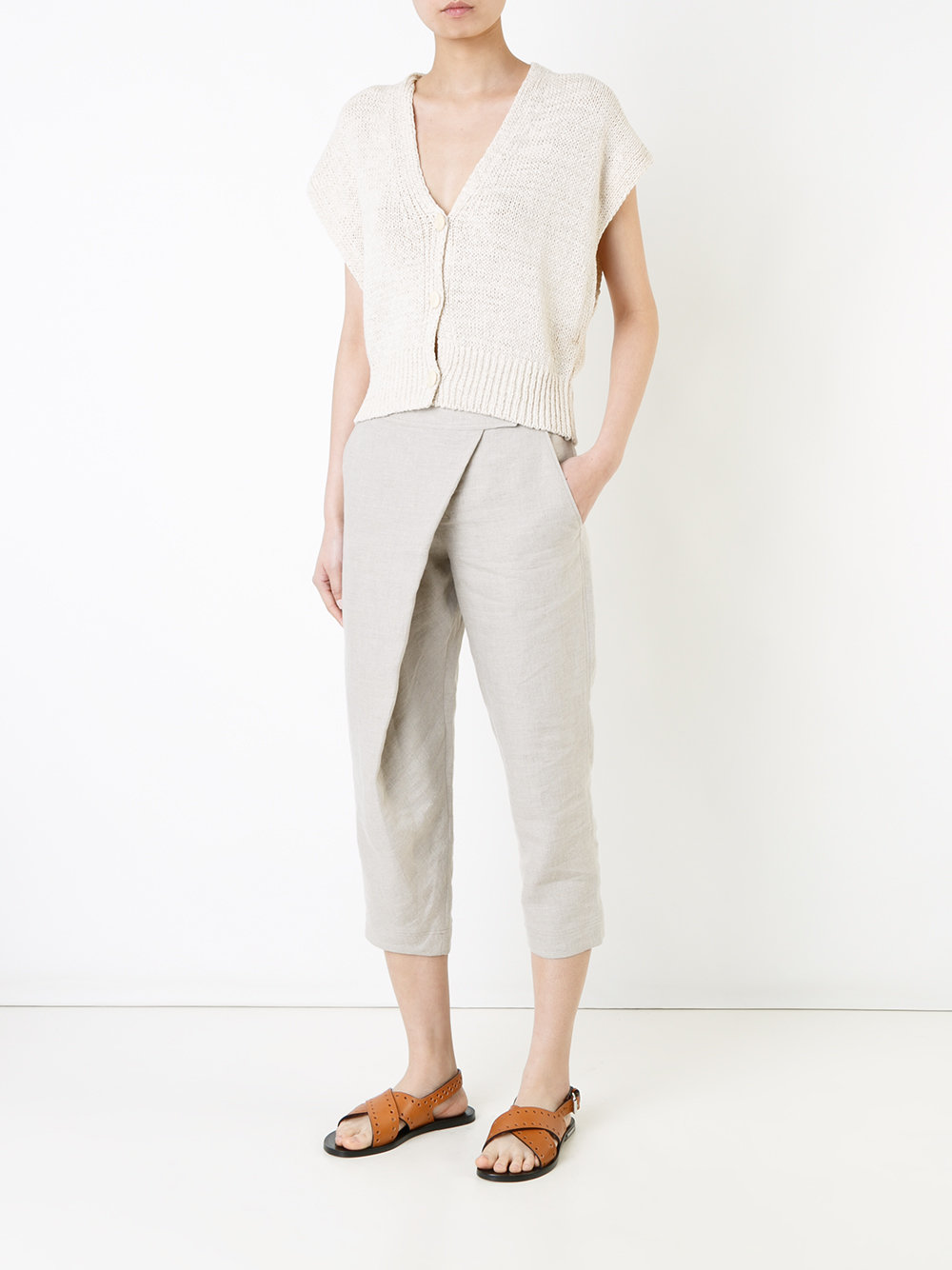 Prusso cropped trousers