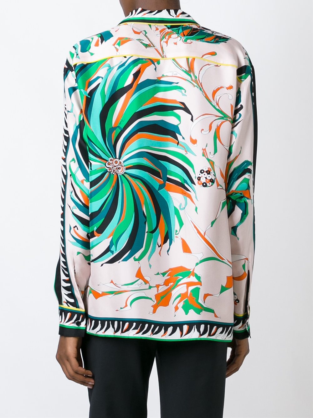 pyjama style blouse