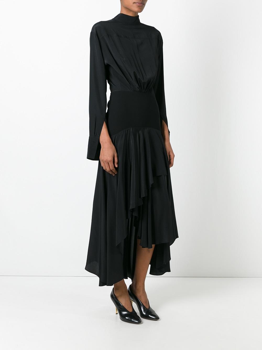 asymmetric hem dress