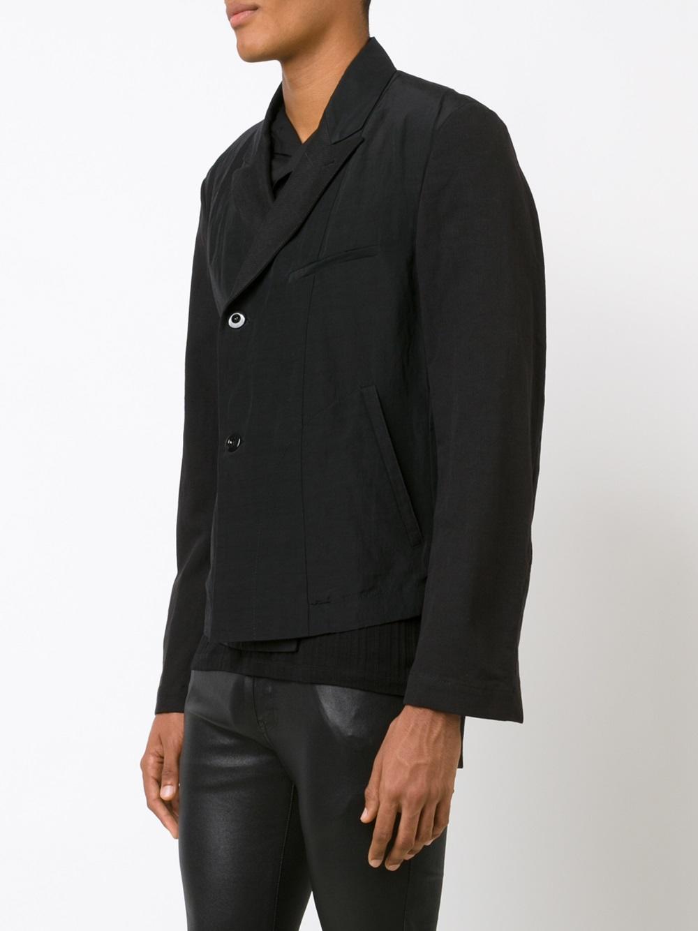 off centre fastening jacket