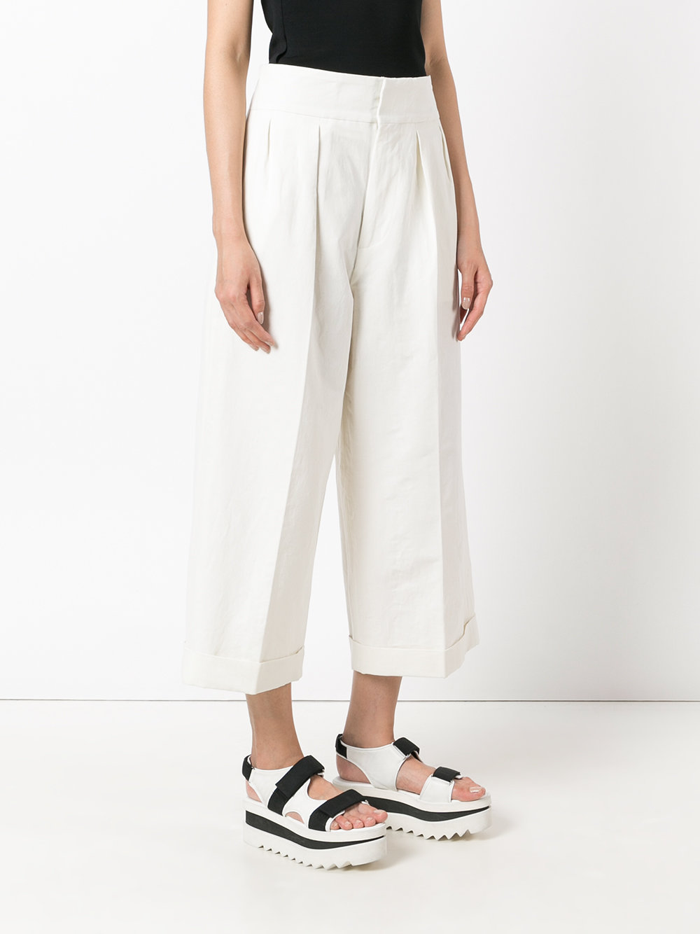 Linen viscose Twill Trousers