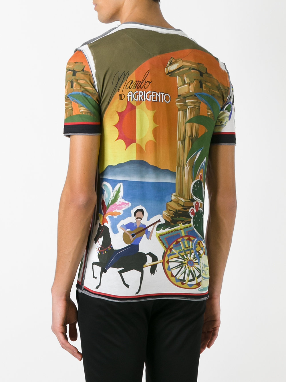 Mambo print T-shirt