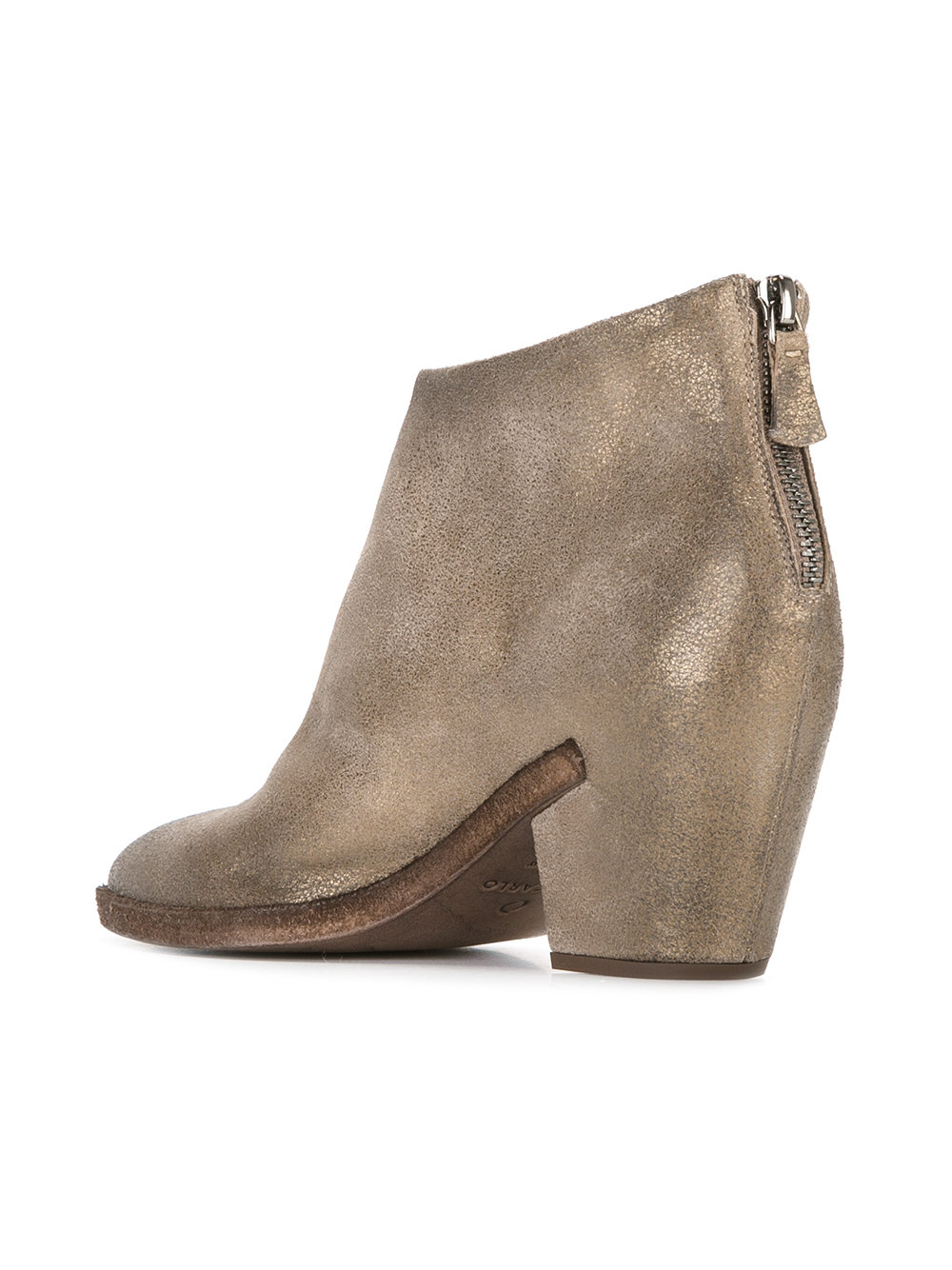 chunky mid-heel ankle boots