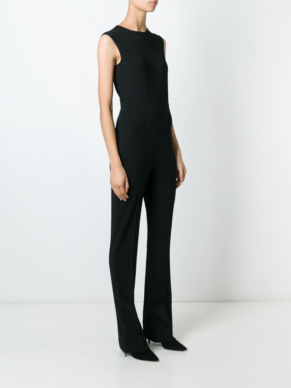 sleeveless jumpsuit