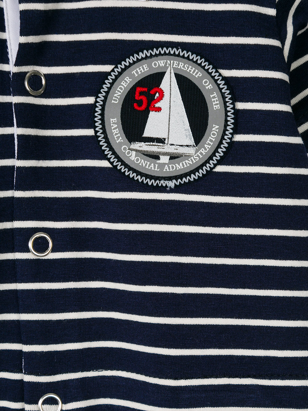 striped polo top overall