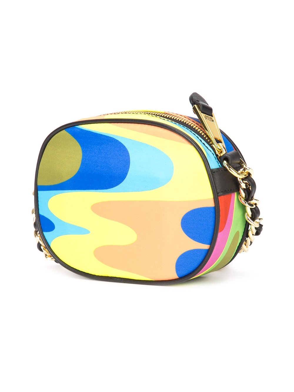 colour blocked shoulder bag