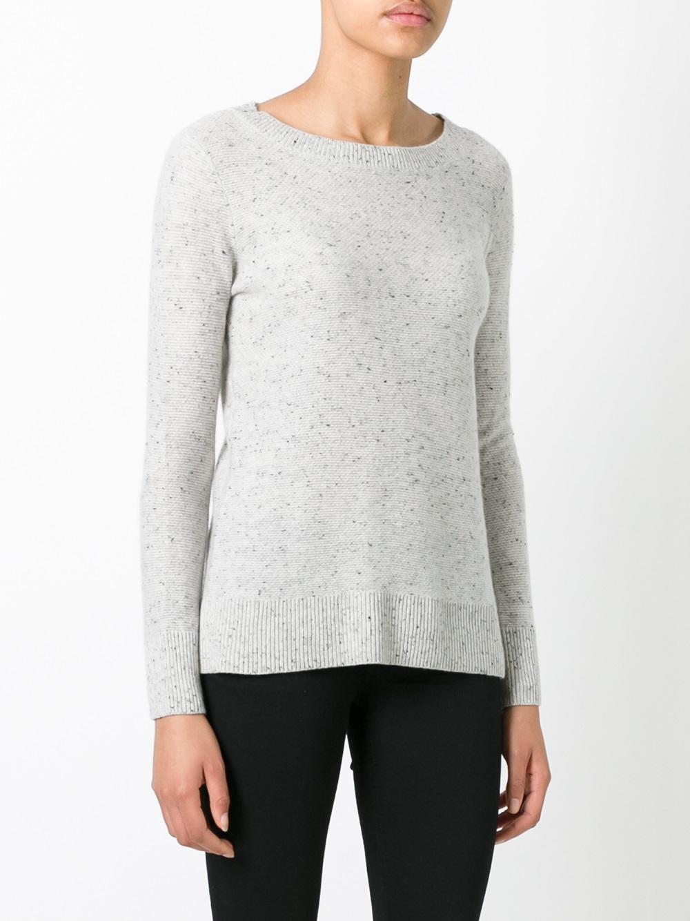 ribbed detail jumper