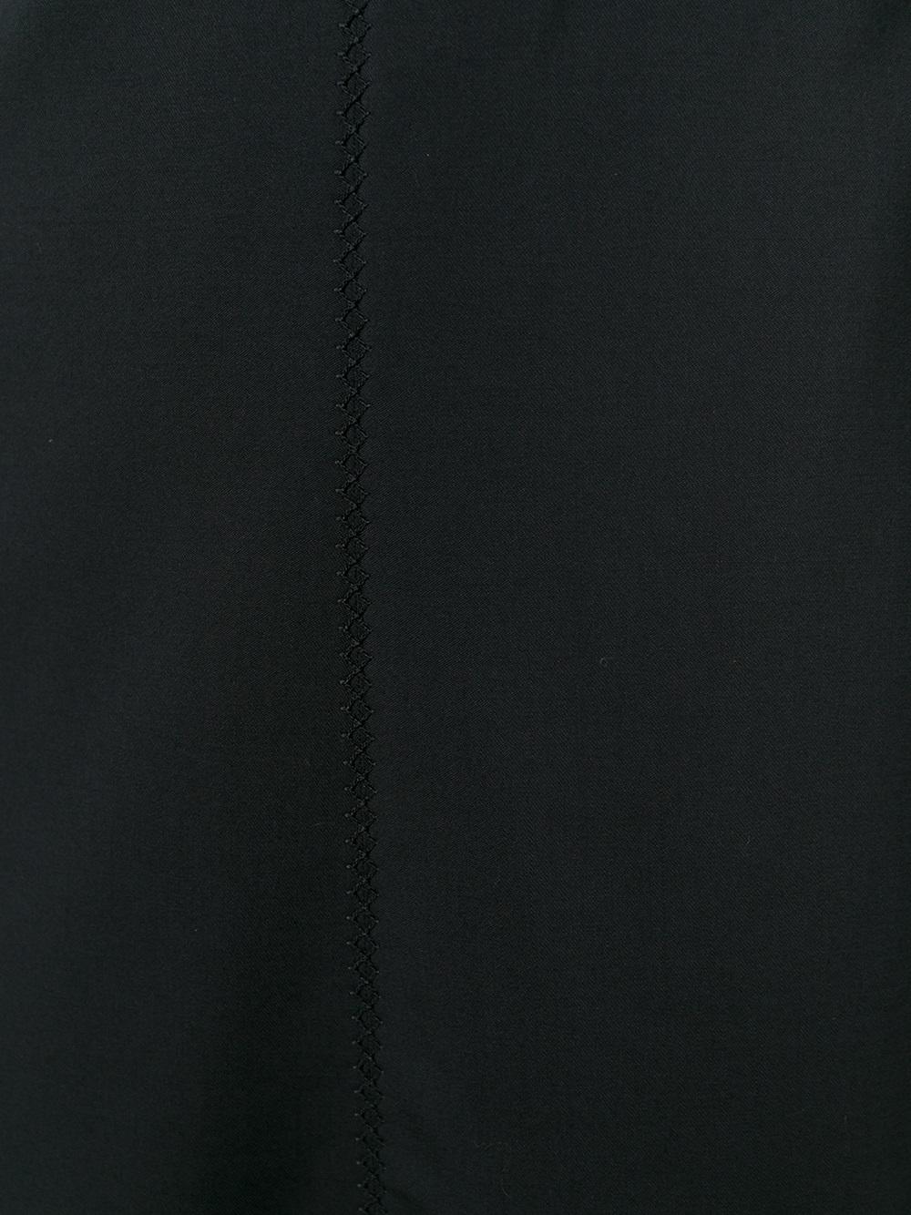 flared longsleeved dress