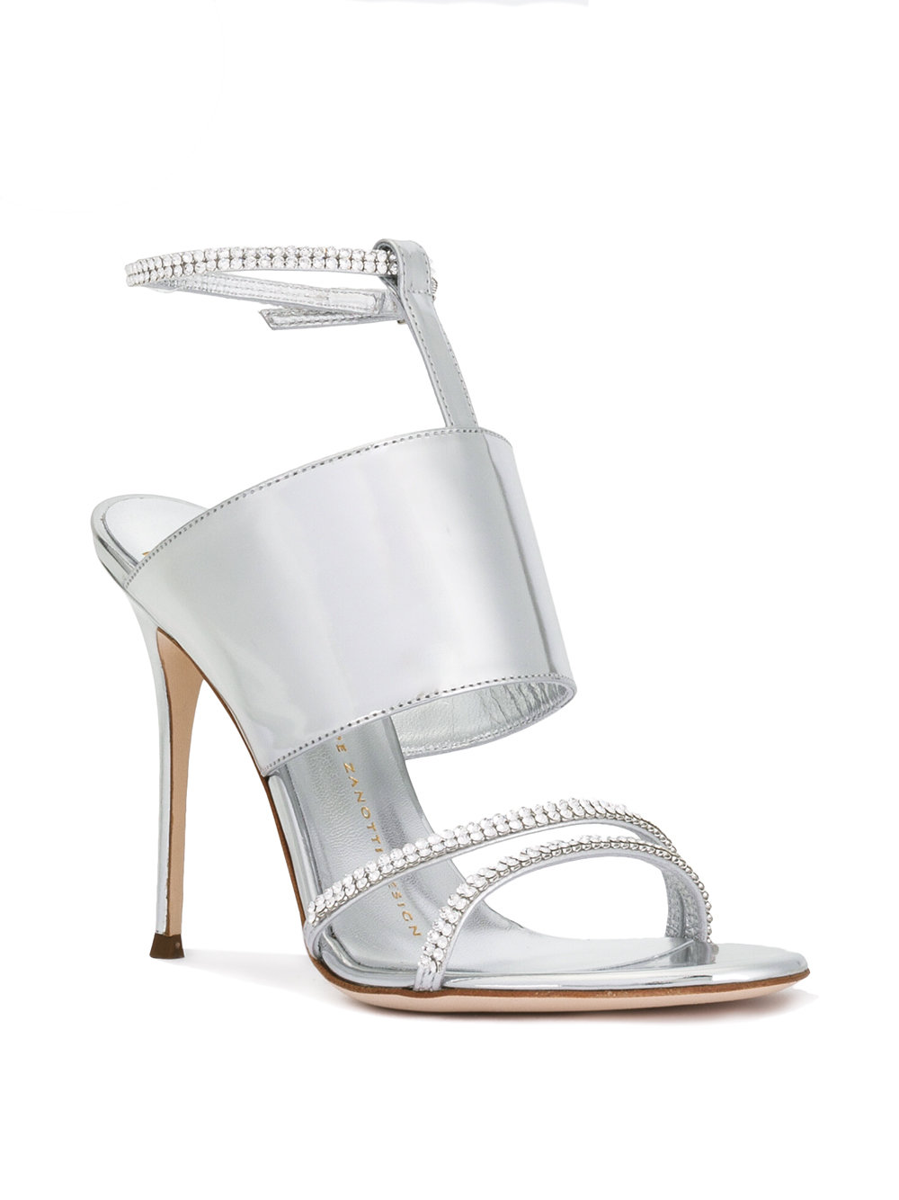crystal embellished sandals