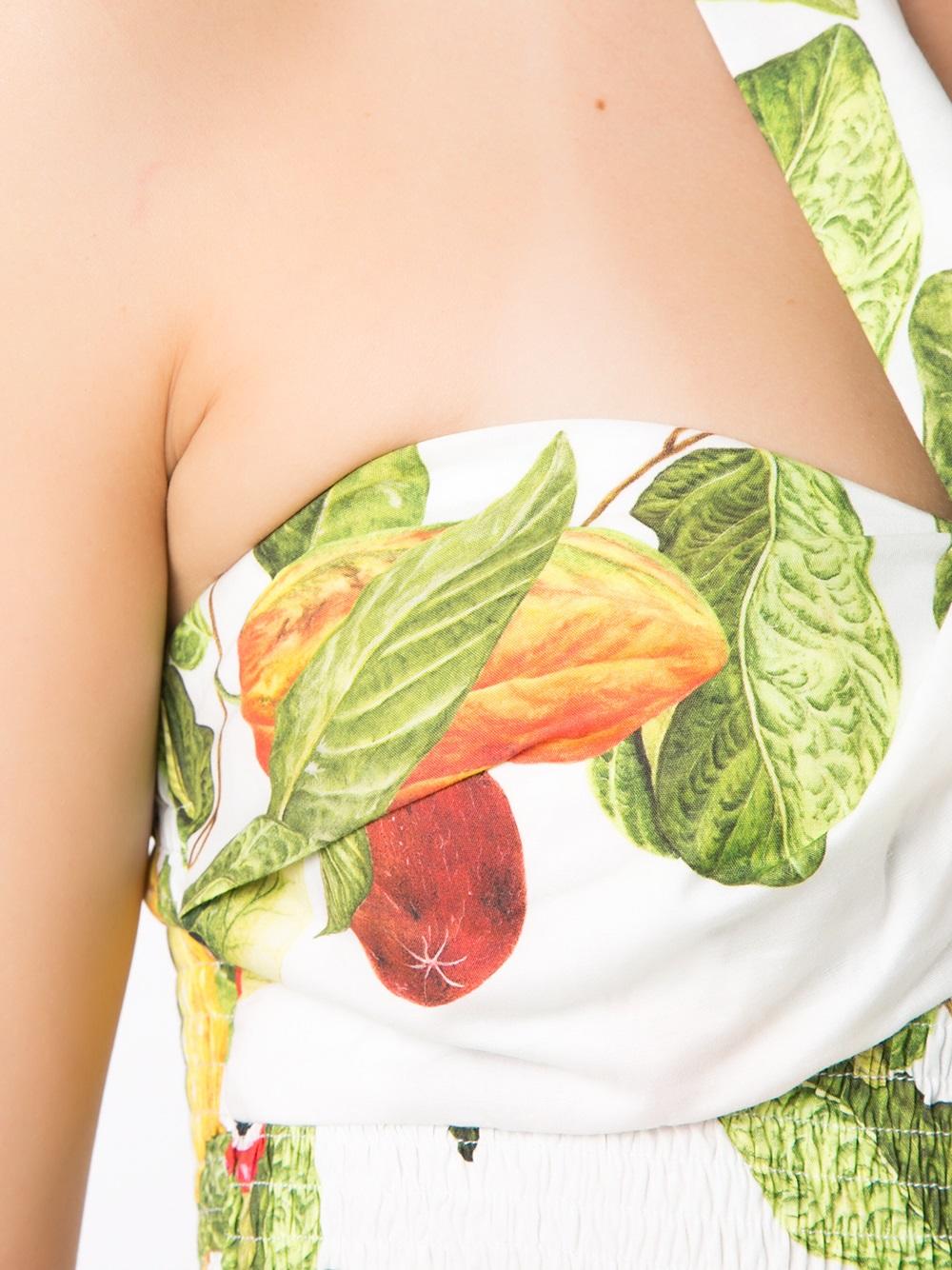 floral print cropped top
