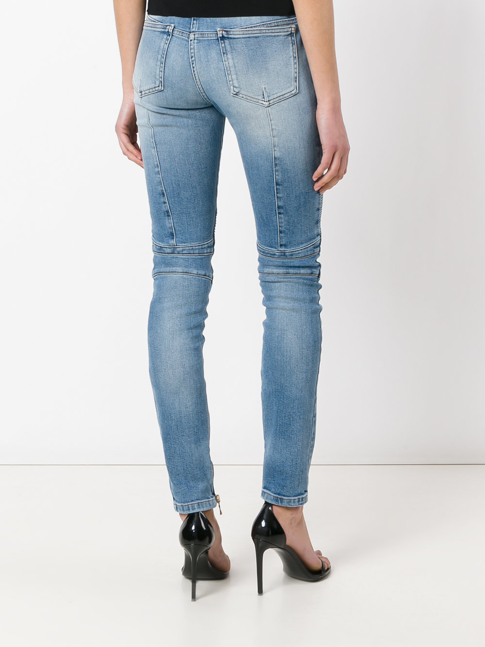 skinny biker jeans